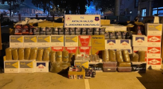 Antalya'da Jandarma Ekipleri Operasyonlarına Aralıksız Devam Ediyor