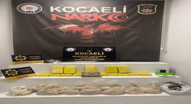 Kocaeli’de Narkotik ekiplerinin operasyonları aralıksız devam ediyor
