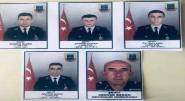 Şırnak'ta 4 Kahraman Mehmetçiğimiz ve 1 Güvenlik Korucumuz Şehit Düştü