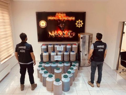 Ağrı'da Narkotik Polis Ekiplerinden Kaçış Yok